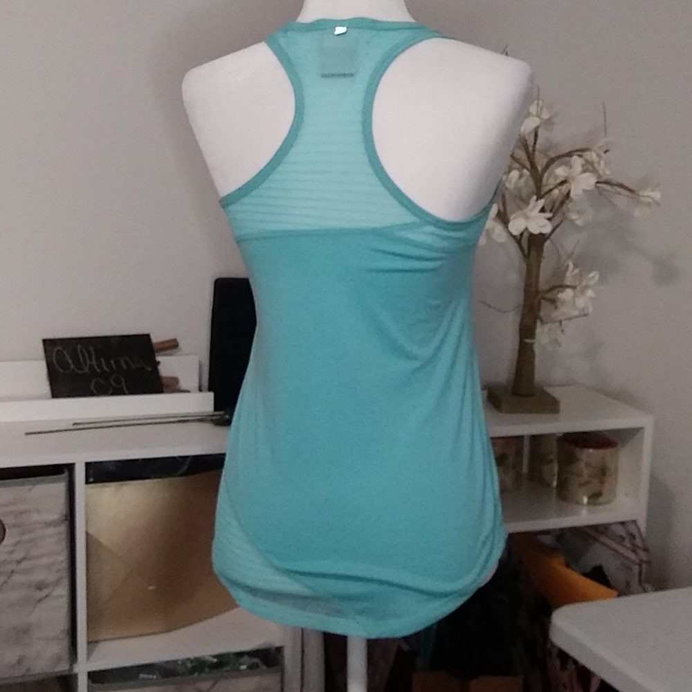 Nike Dri-Fit teal racerback tank - Picture 2 of 9